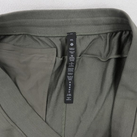 Lululemon City Sweat Jogger Men's XXL Gray Sage Sweatpants Pocket M5AJTS - Picture 8 of 8